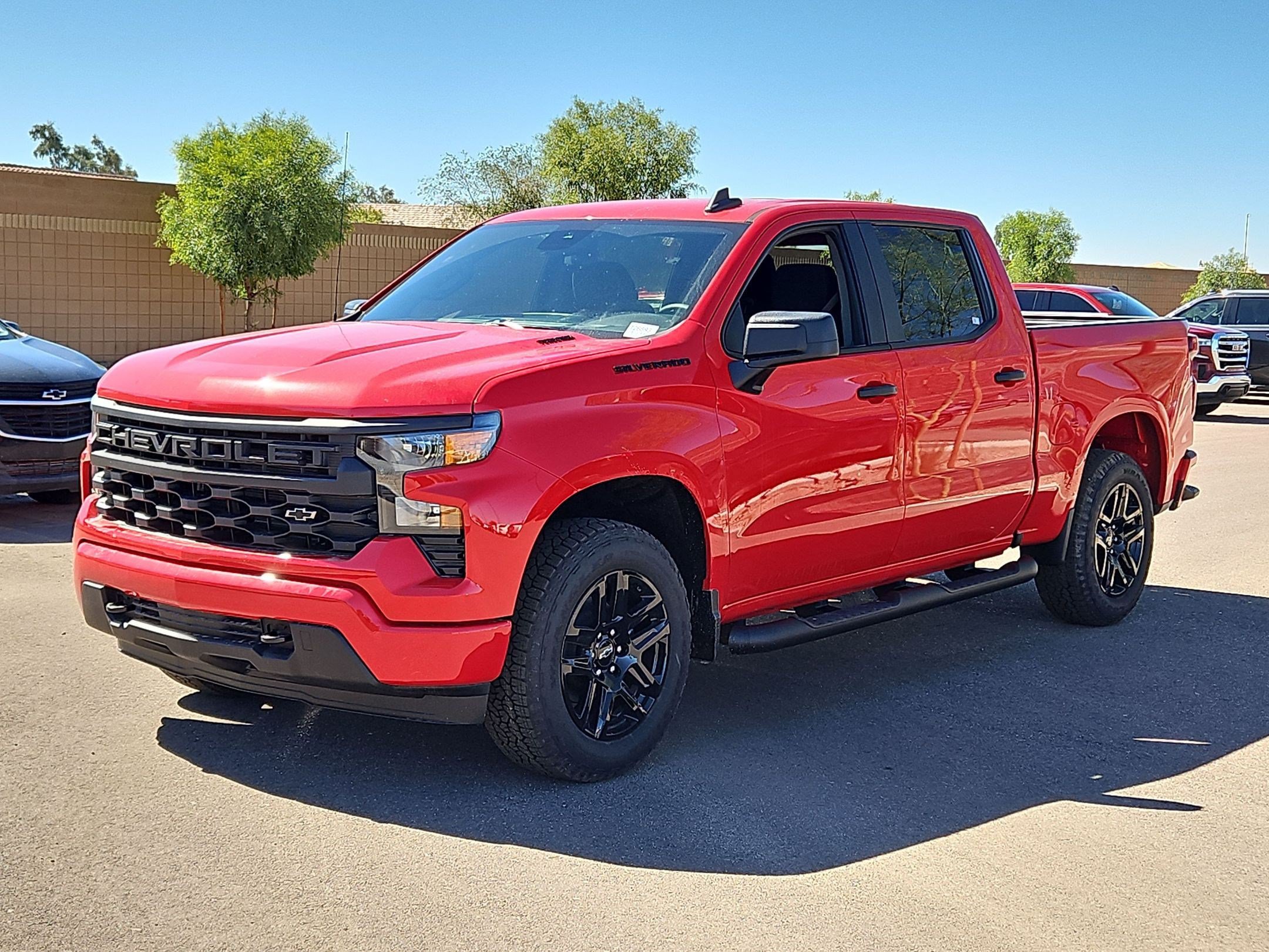 New 2026 Chevrolet Silverado 1500 Custom w/ Turbomax Blackout Package RWD image 12