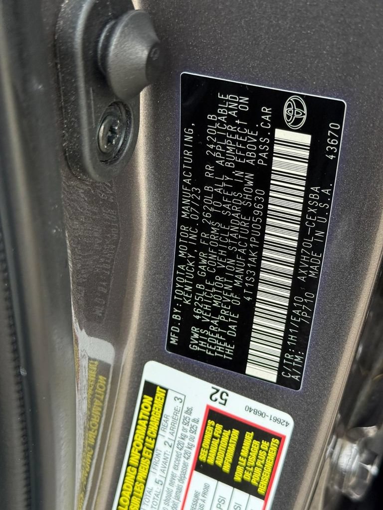 Used 2023 Toyota Camry SE w/ Audio Upgrade Package FWD image 31