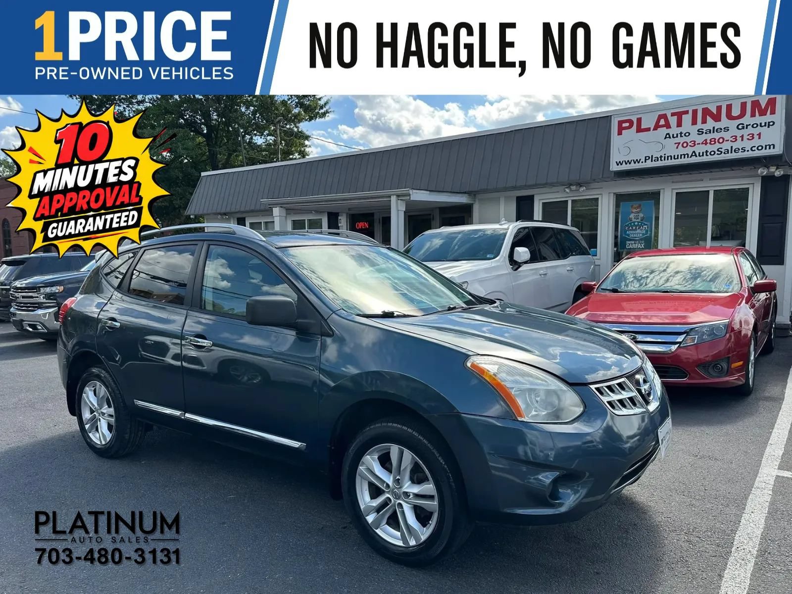 Used 2013 Nissan Rogue SV AWD/4WD image 1
