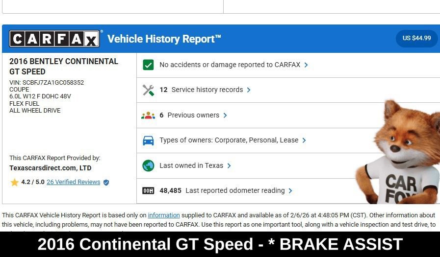 Used 2016 Bentley Continental GT Speed image 9