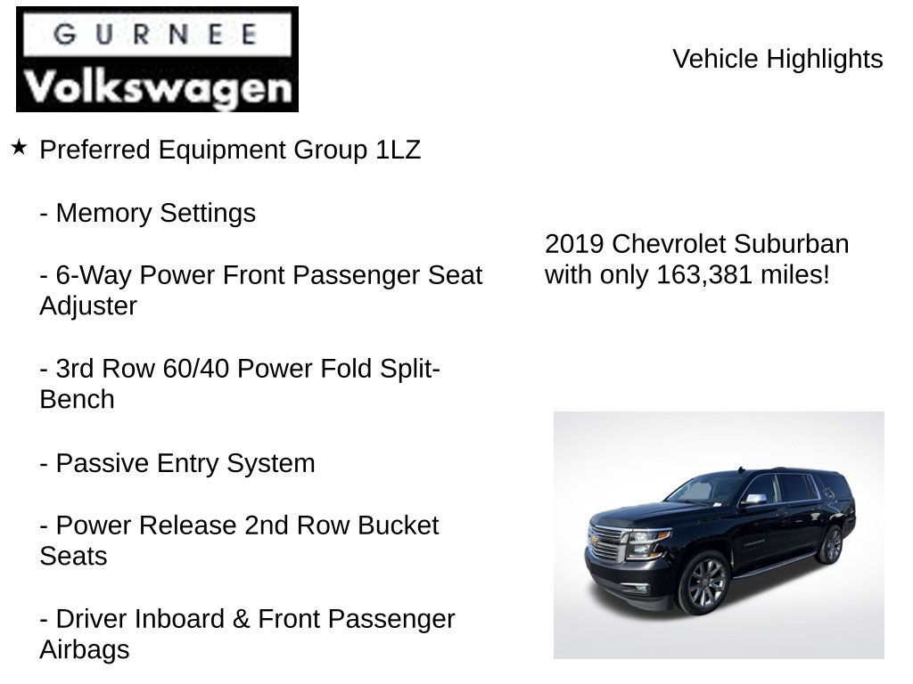 Used 2019 Chevrolet Suburban Premier AWD/4WD image 8