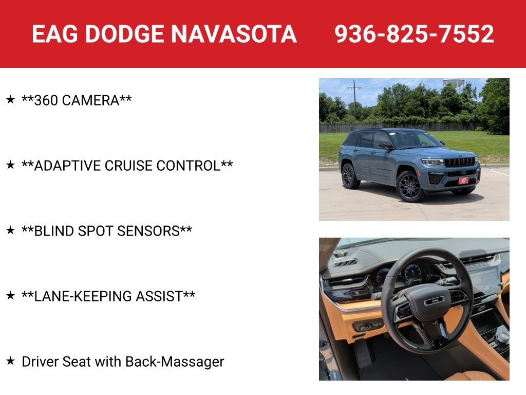 New 2026 Jeep Grand Cherokee Summit w/ Obsidian Package AWD/4WD image 8