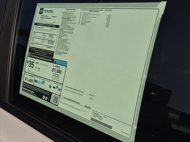 New 2026 Toyota Sienna Platinum AWD/4WD image 18