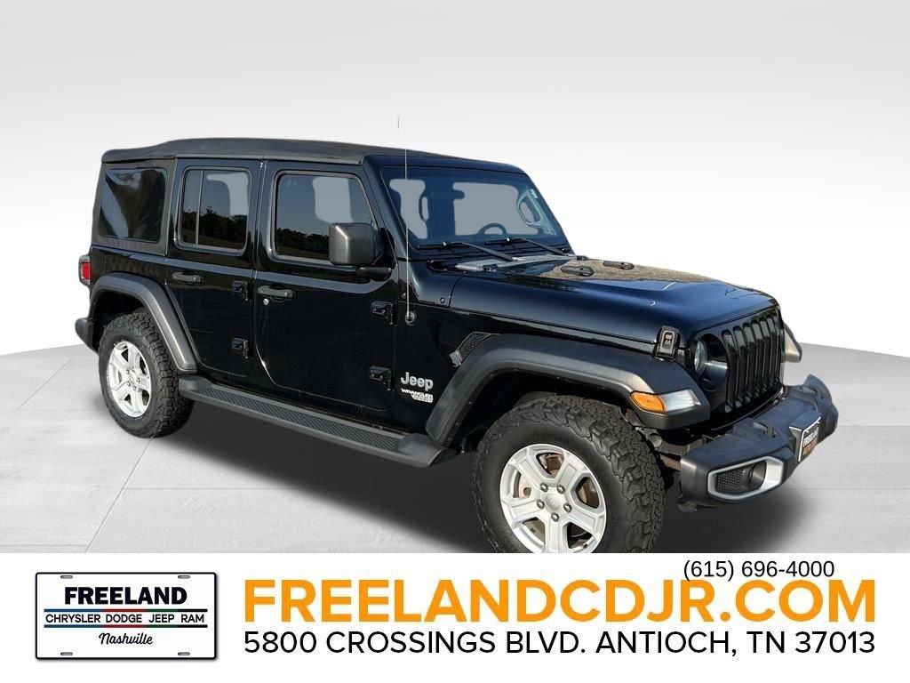 Used 2021 Jeep Wrangler Unlimited Sport image 1