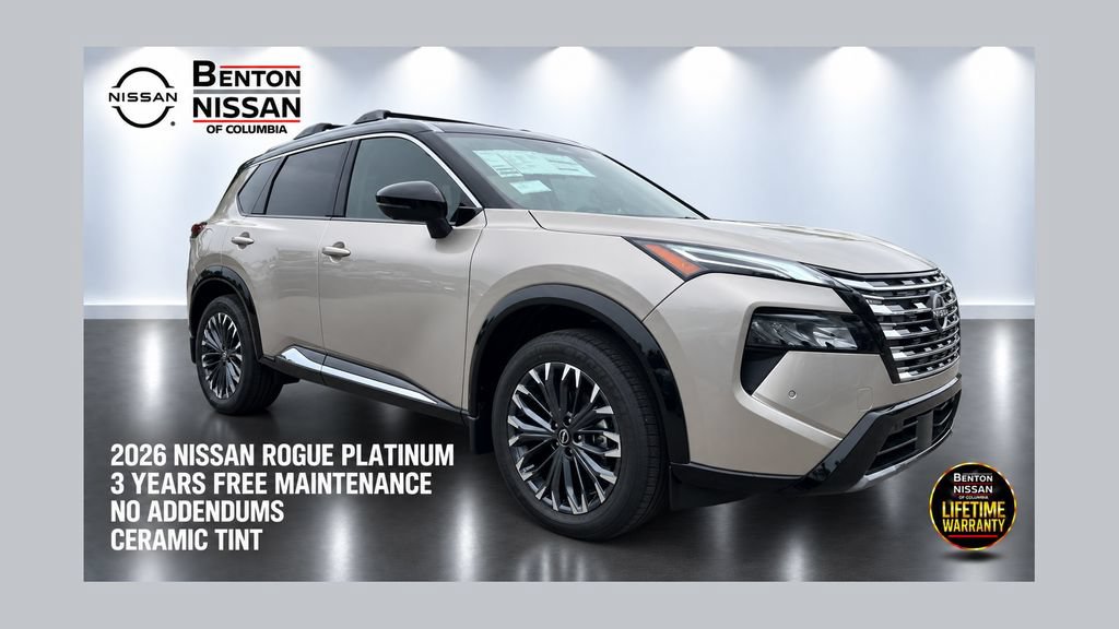 New 2026 Nissan Rogue Platinum w/ Platinum Premium Package