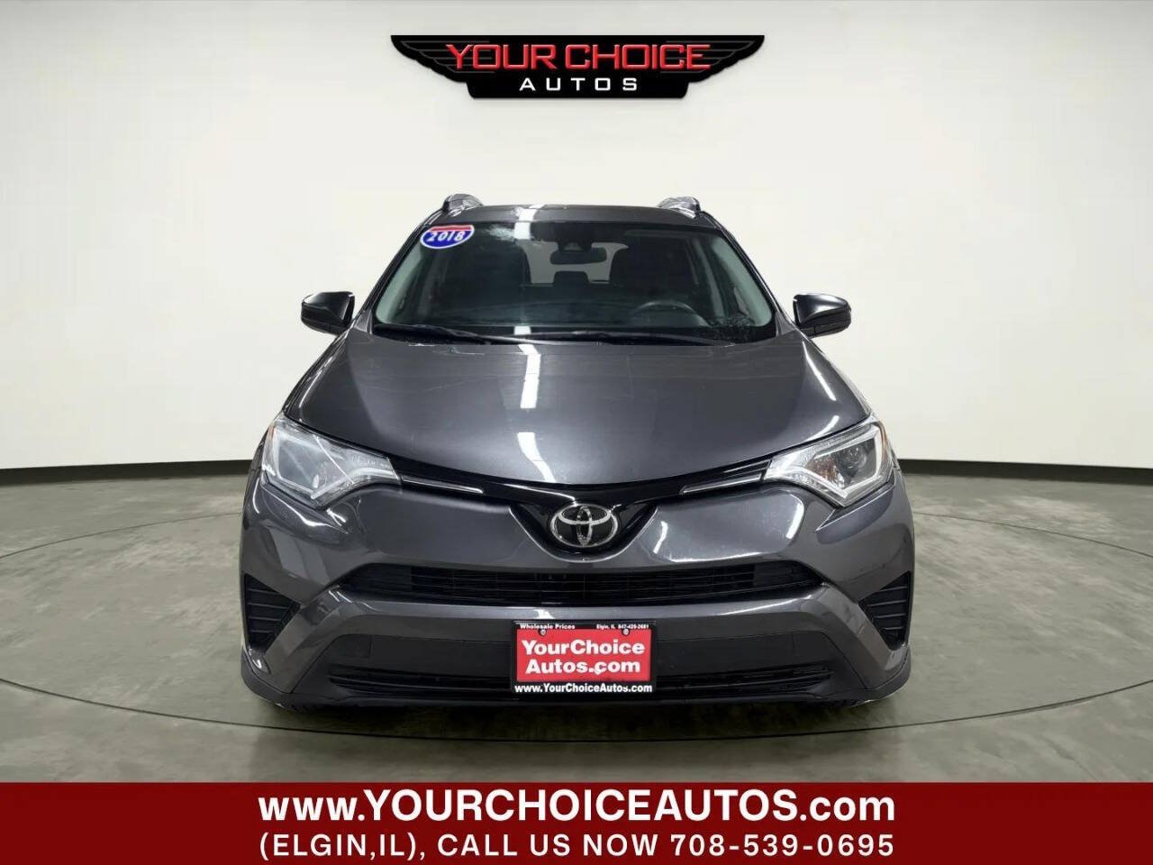 Used 2018 Toyota RAV4 LE w/ All Weather Liner Package AWD/4WD image 2