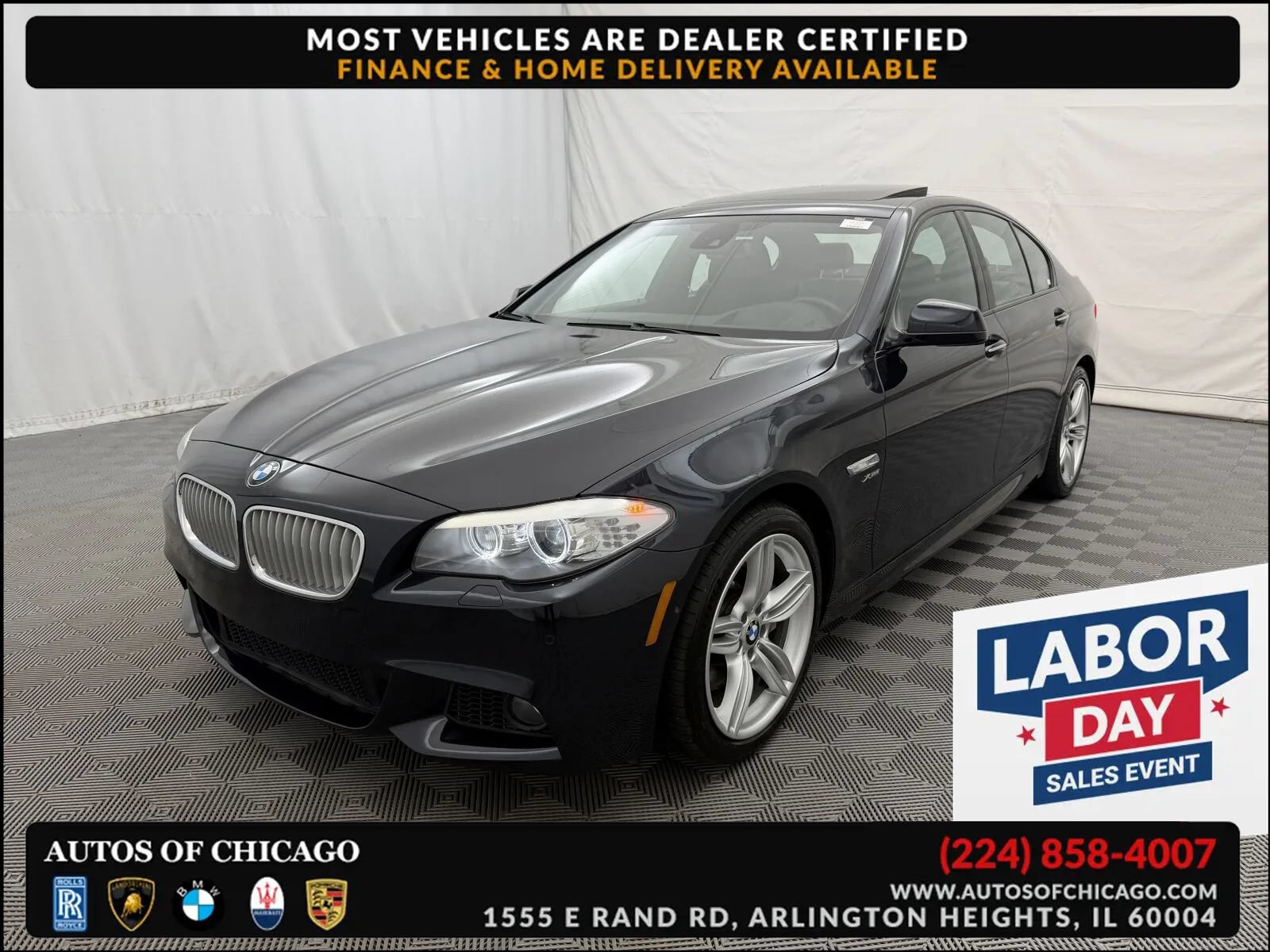 Used 2011 BMW 550i xDrive Sedan
