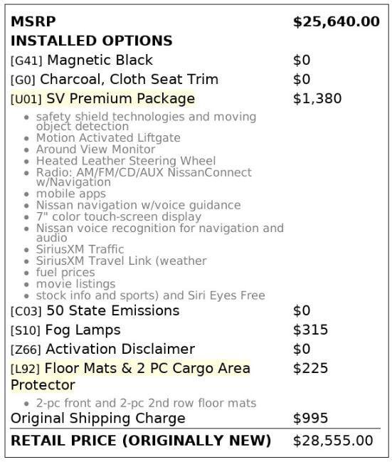 Used 2017 Nissan Rogue SV w/ SV Premium Package image 4