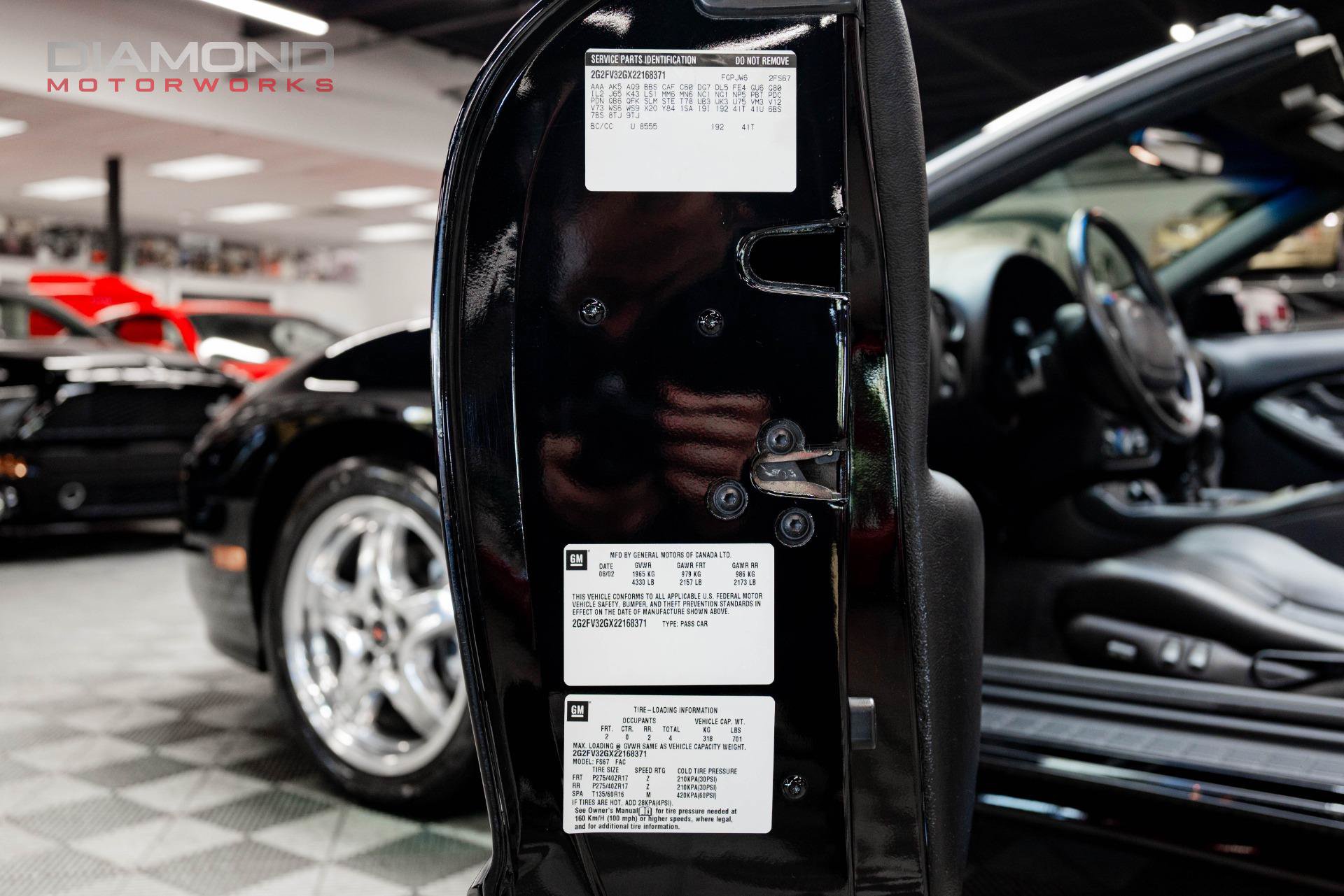 Used 2002 Pontiac Firebird Trans Am RWD image 83