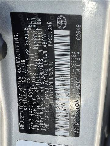 Used 2018 Toyota Camry SE FWD image 23