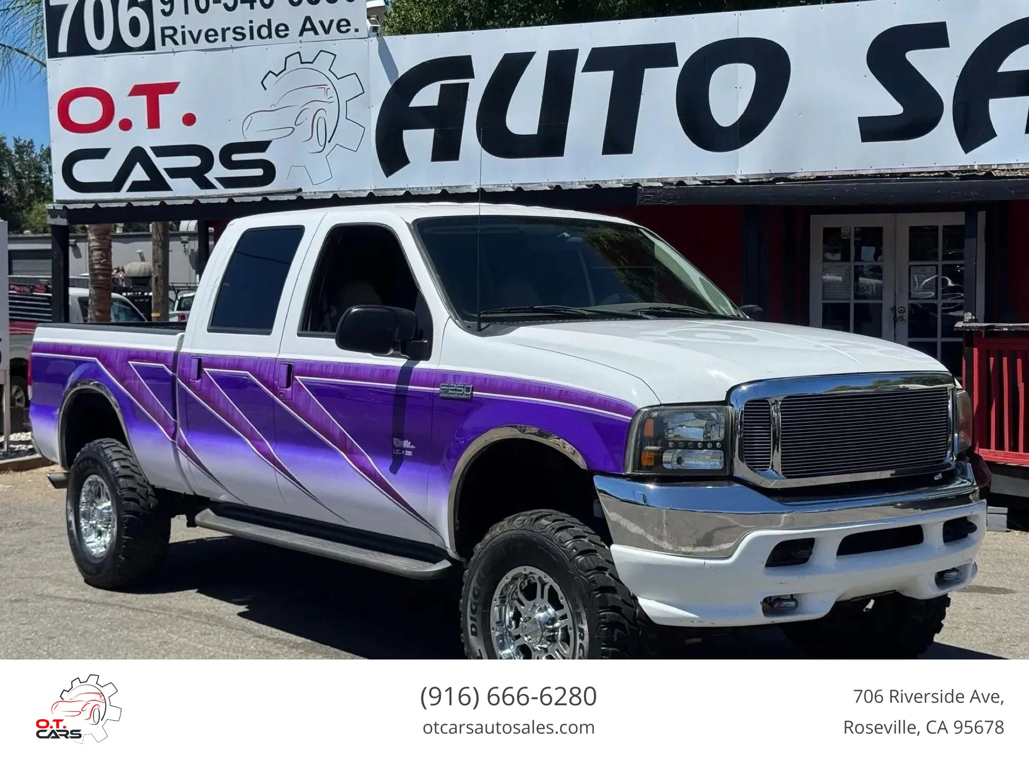 Used 2000 Ford F250 4x4 Crew Cab Super Duty