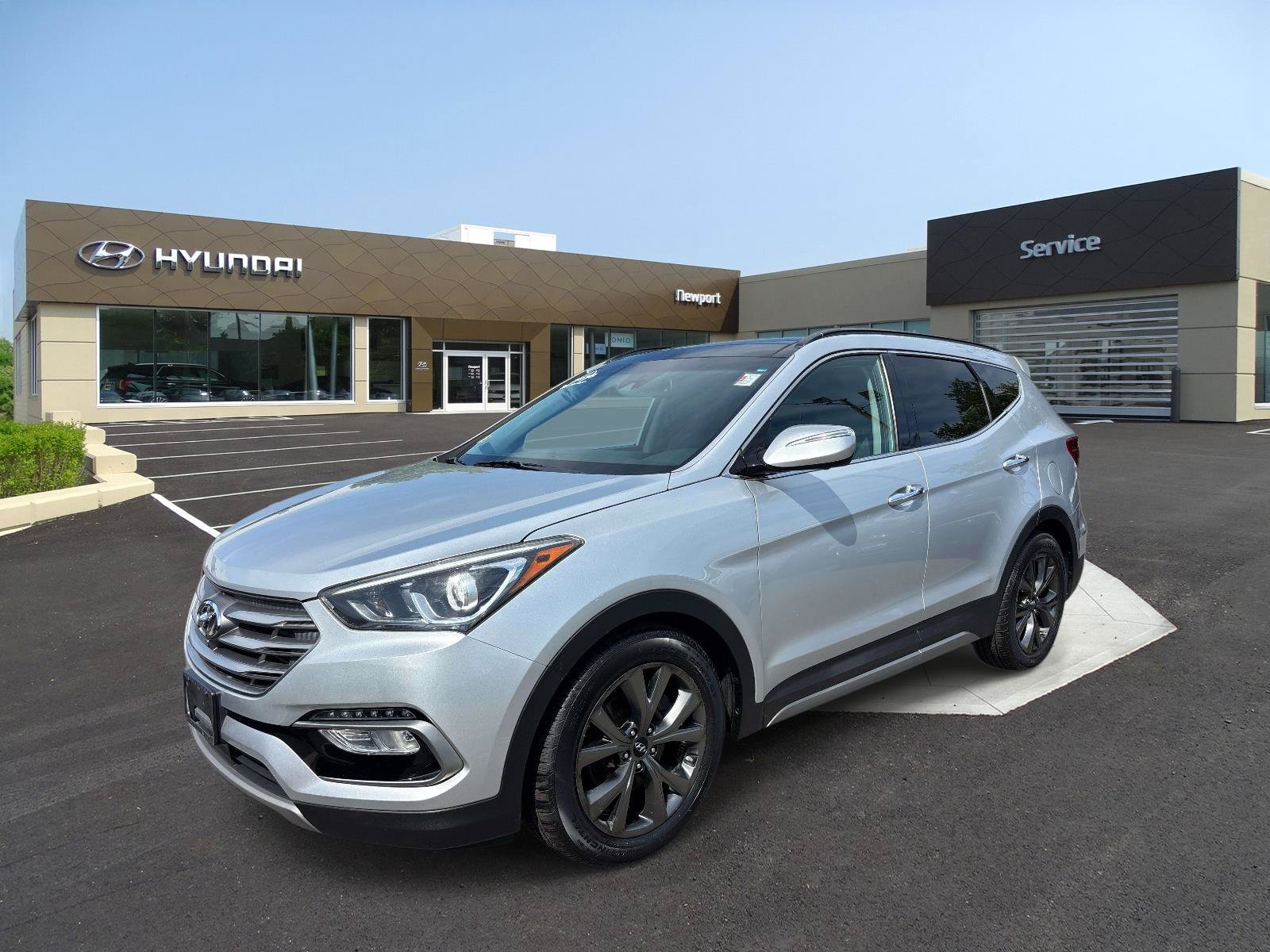 Used 2018 Hyundai Santa Fe Sport w/ 2.0T Ultimate Tech Package 05 AWD/4WD video 1