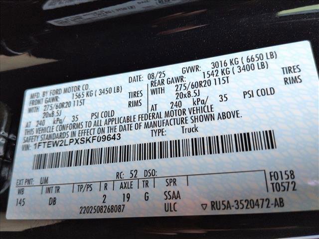 New 2025 Ford F150 STX w/ Equipment Group 200A image 17