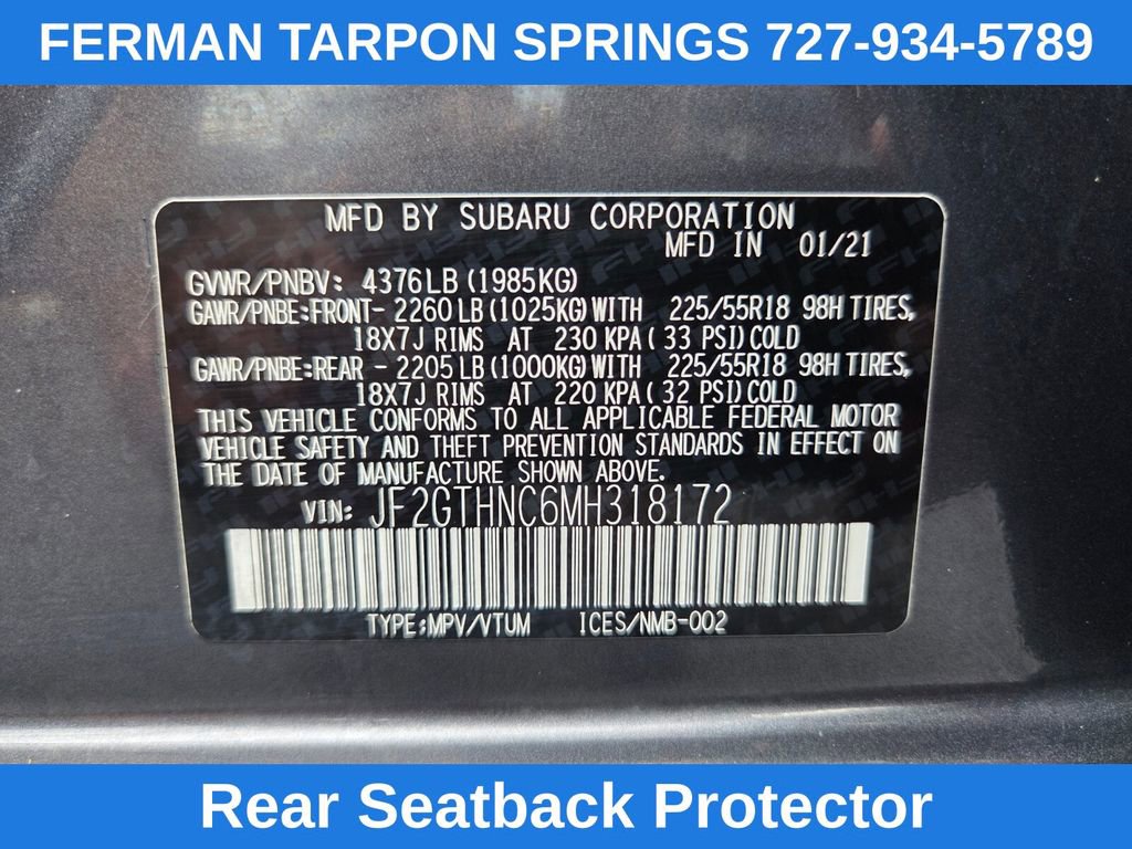 Used 2021 Subaru Crosstrek 2.5i Limited w/ Moonroof Package 2 AWD/4WD image 23
