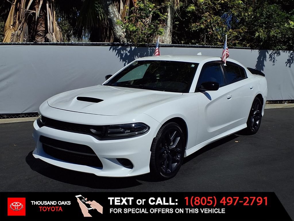 Used 2021 Dodge Charger R/T w/ Blacktop Package RWD image 1