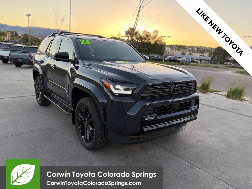 Used 2026 Toyota 4Runner Platinum