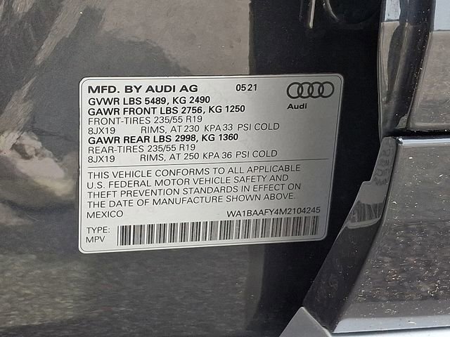 Used 2021 Audi Q5 2.0T Premium Plus image 32