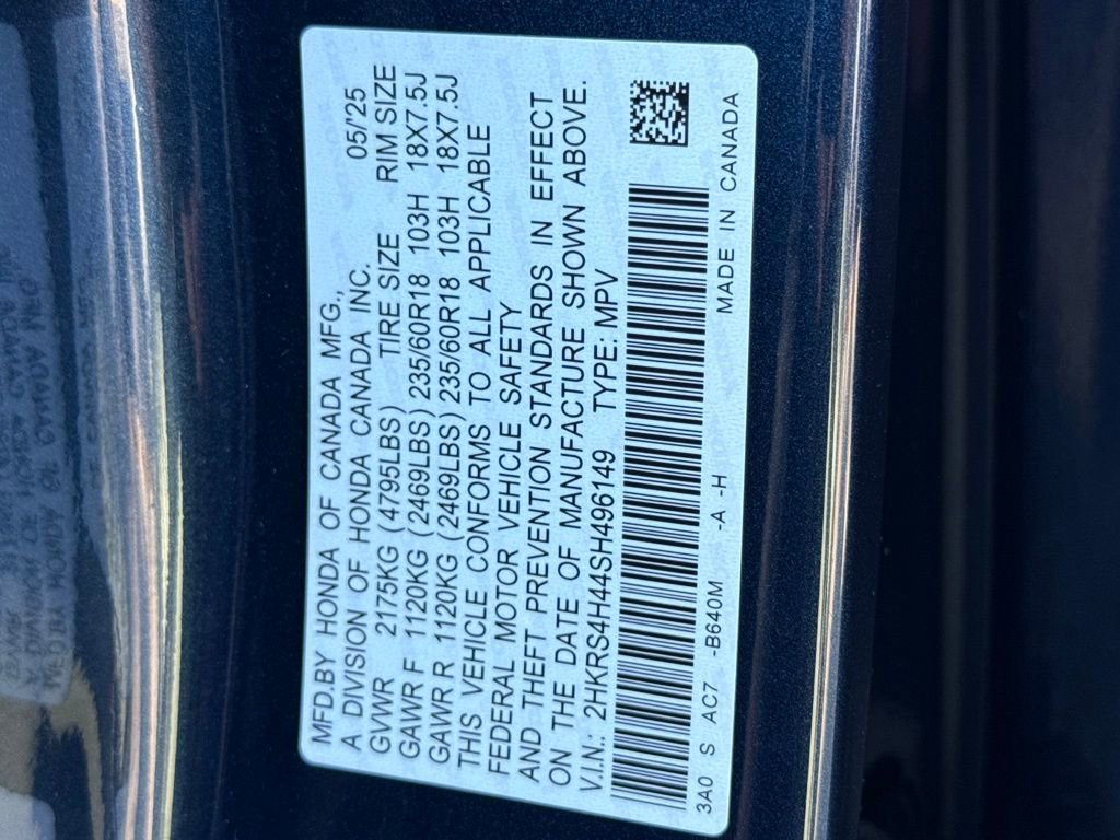 Certified 2025 Honda CR-V EX image 36