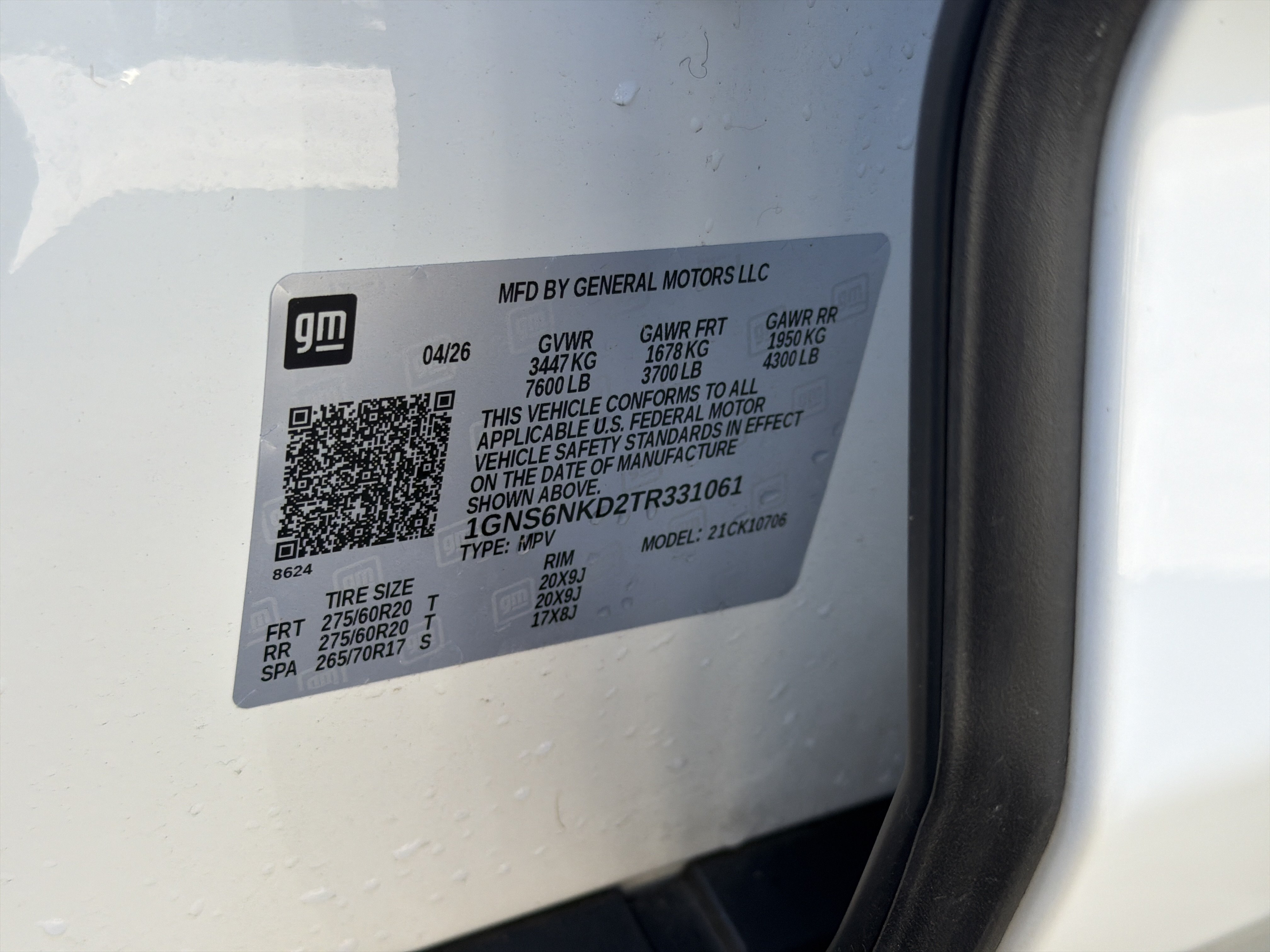 Used 2026 Chevrolet Tahoe LT w/ Comfort Package AWD/4WD image 37