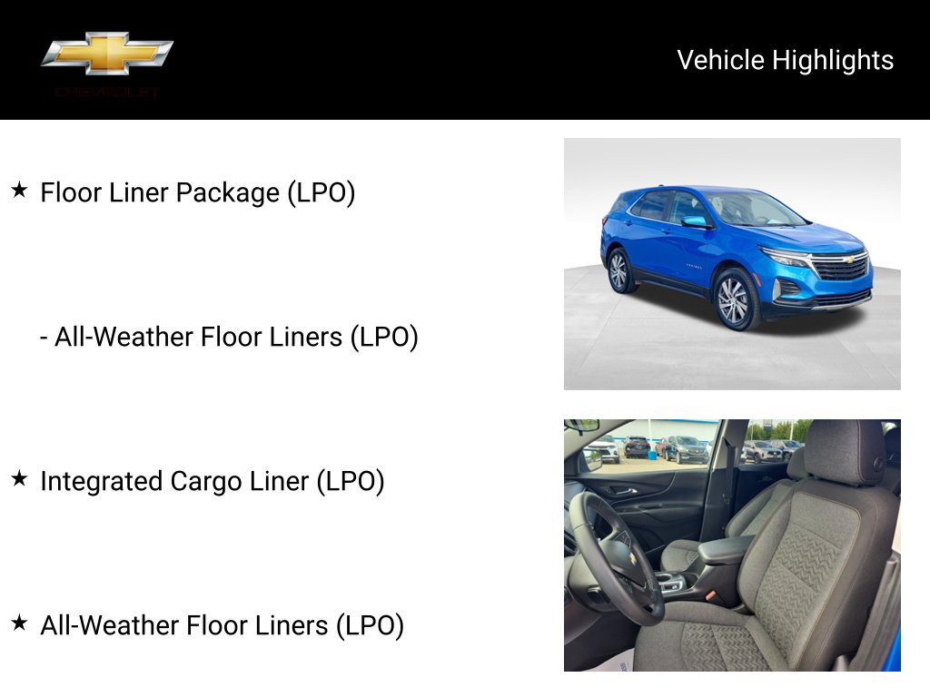 Used 2024 Chevrolet Equinox LT w/ LPO, Floor Liner Package AWD/4WD image 20