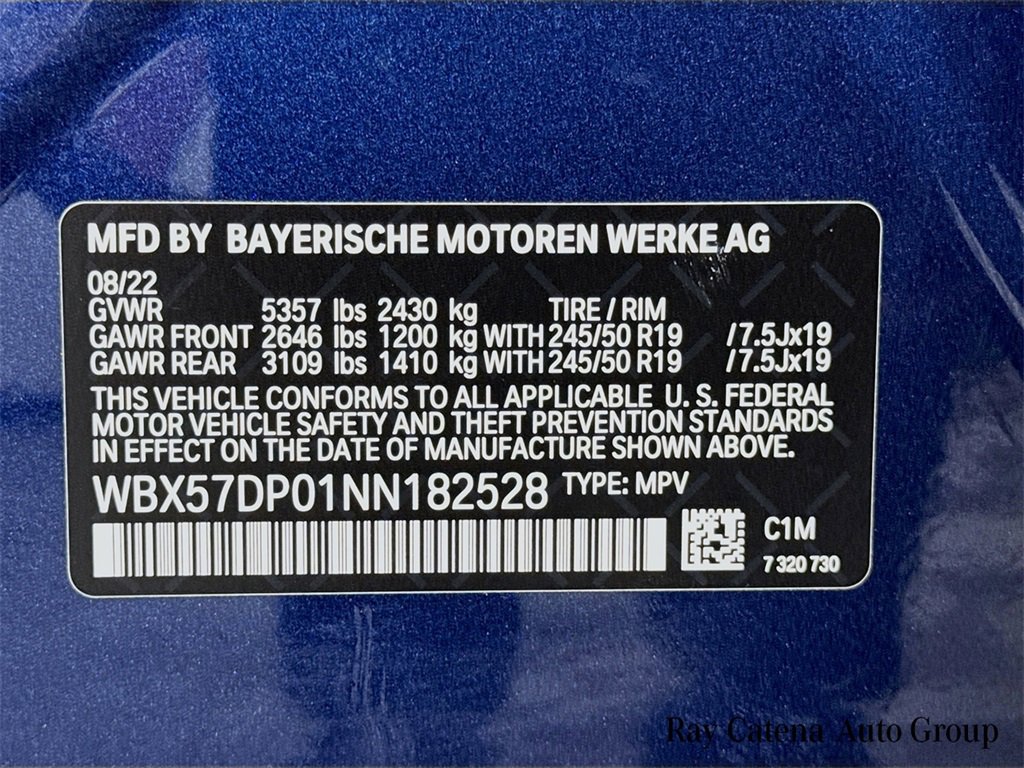 Certified 2022 BMW X3 xDrive30i w/ Convenience Package w/ZPA image 33