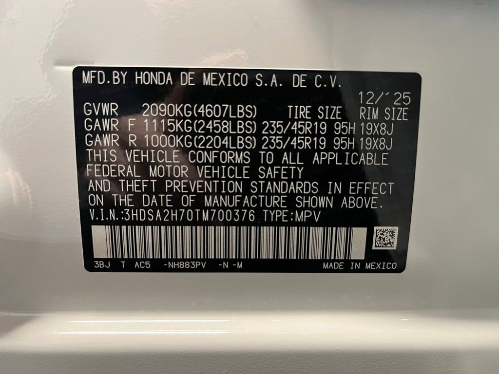 New 2026 Acura ADX A-Spec image 24