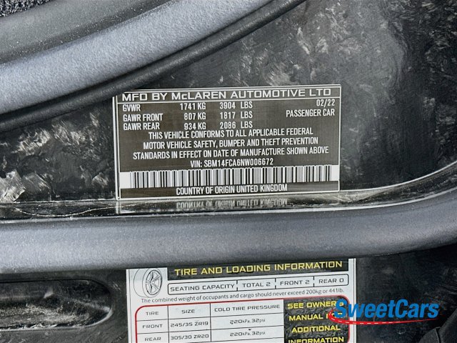 Used 2022 McLaren 720S Spider RWD image 52