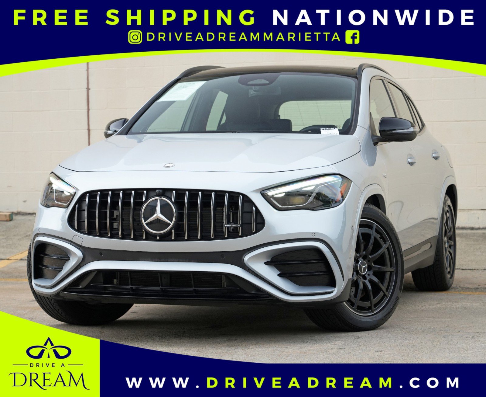 Used 2025 Mercedes-Benz GLA 35 AMG 4MATIC w/ Exclusive Trim Package image 1