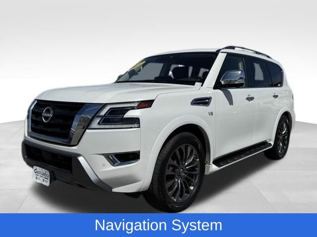 Used 2022 Nissan Armada Platinum w/ Captain's Chairs Package image 1