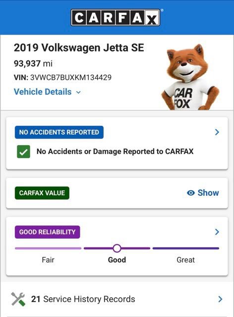 Used 2019 Volkswagen Jetta SE w/ Cold Weather Package FWD image 4
