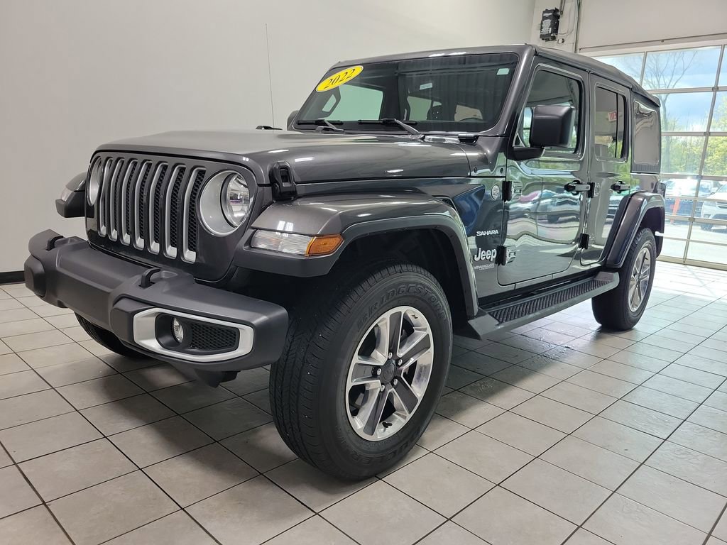 Certified 2022 Jeep Wrangler Unlimited Sahara AWD/4WD image 3
