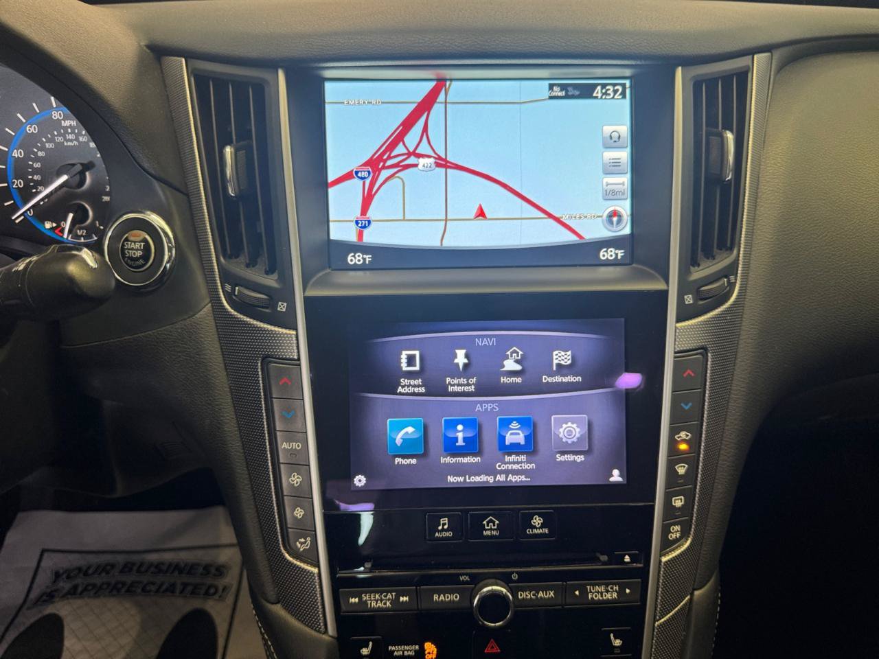 Used 2014 INFINITI Q50 AWD image 11