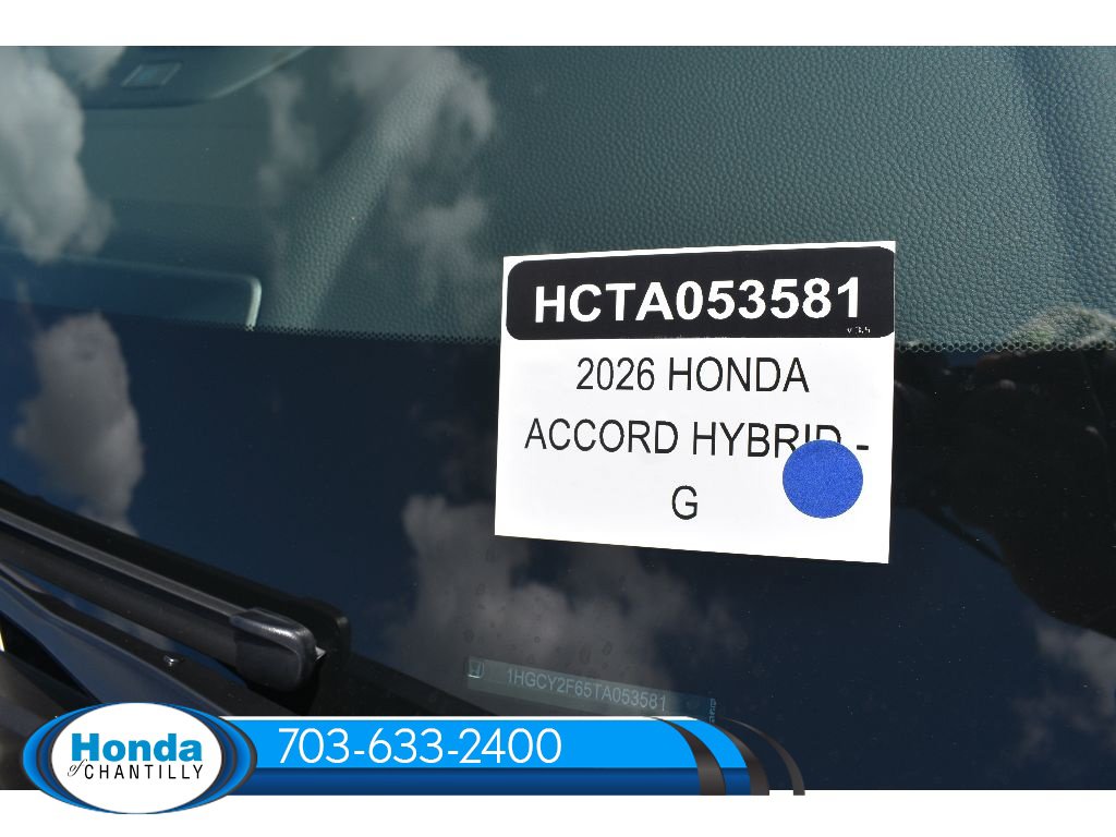 New 2026 Honda Accord Hybrid EX-L image 34