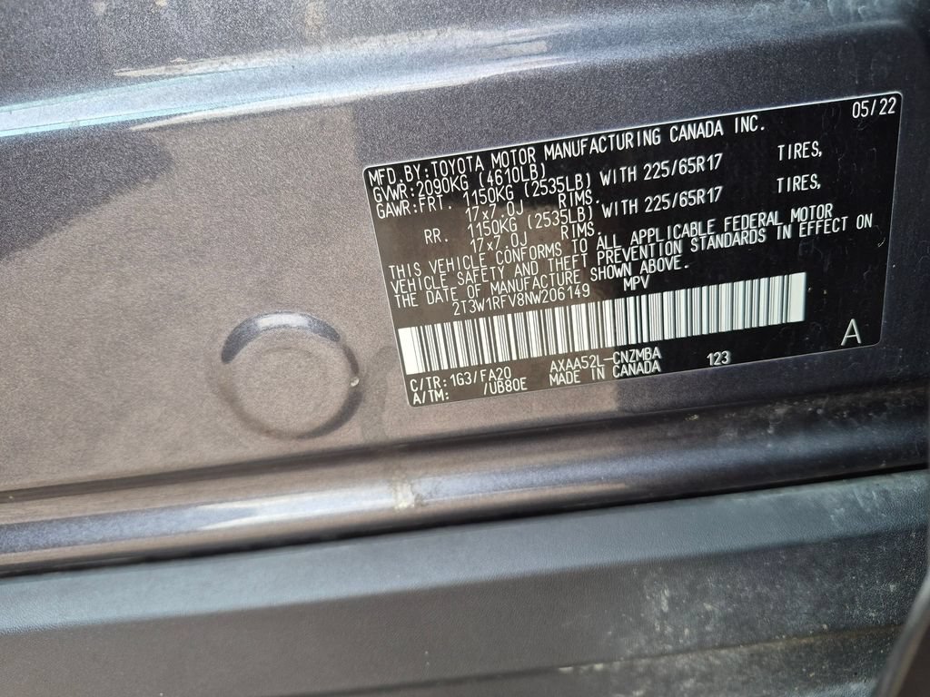 Used 2022 Toyota RAV4 XLE FWD image 21
