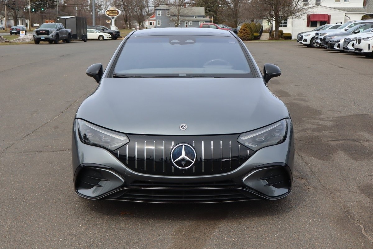 Used 2023 Mercedes-Benz EQE AMG 4MATIC Sedan w/ Winter Package image 2