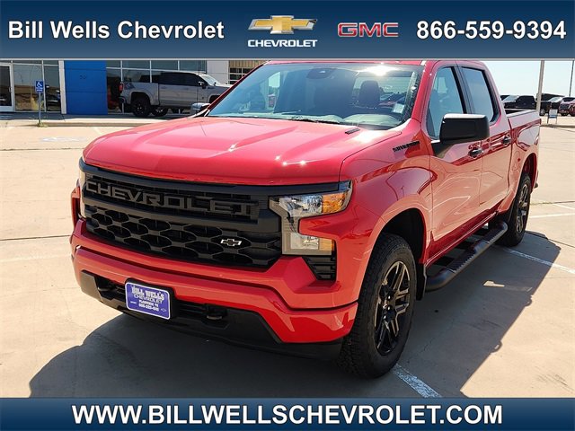 New 2026 Chevrolet Silverado 1500 Custom w/ Turbomax Blackout Package image 1