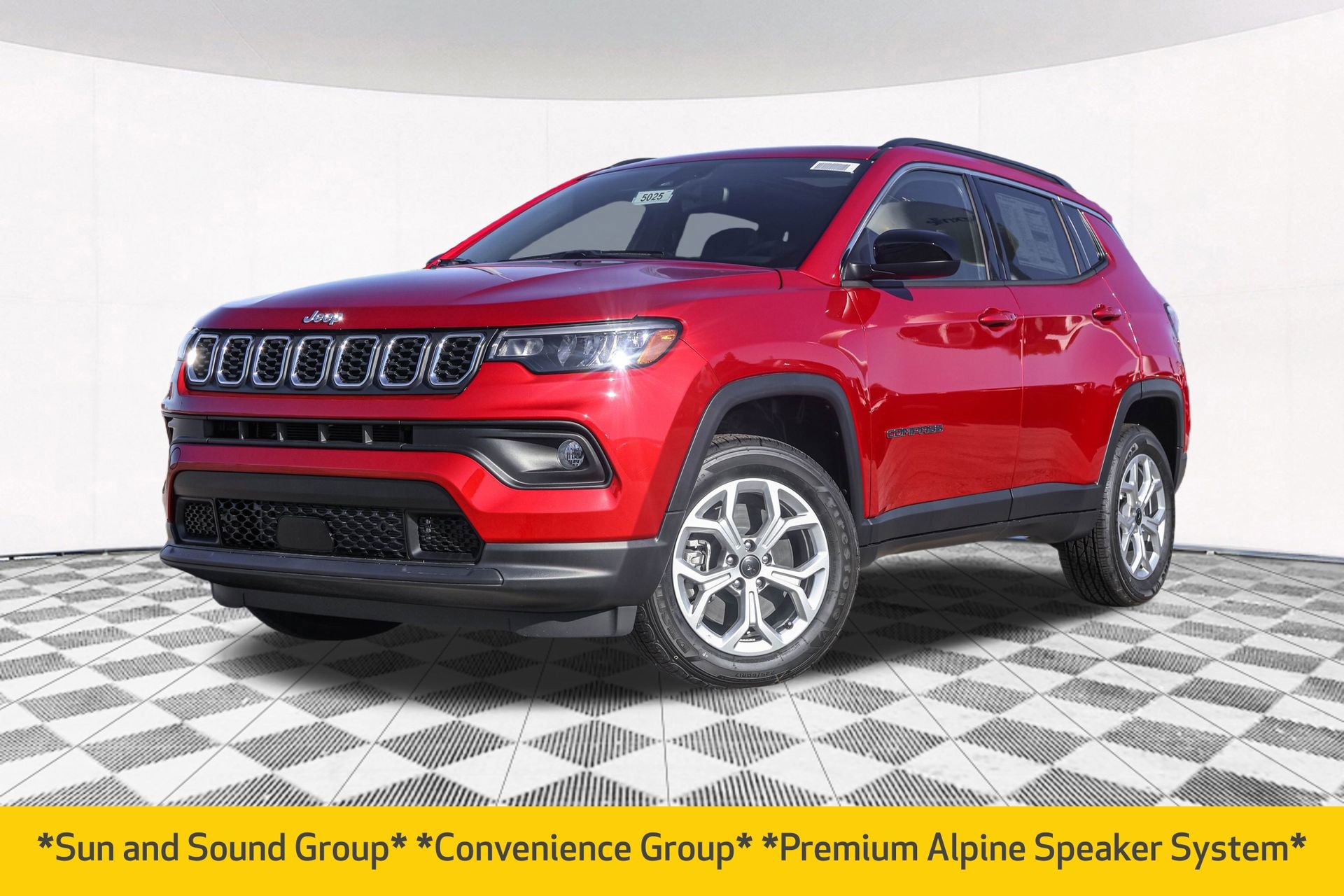 New 2025 Jeep Compass Latitude w/ Sun & Sound Group image 2