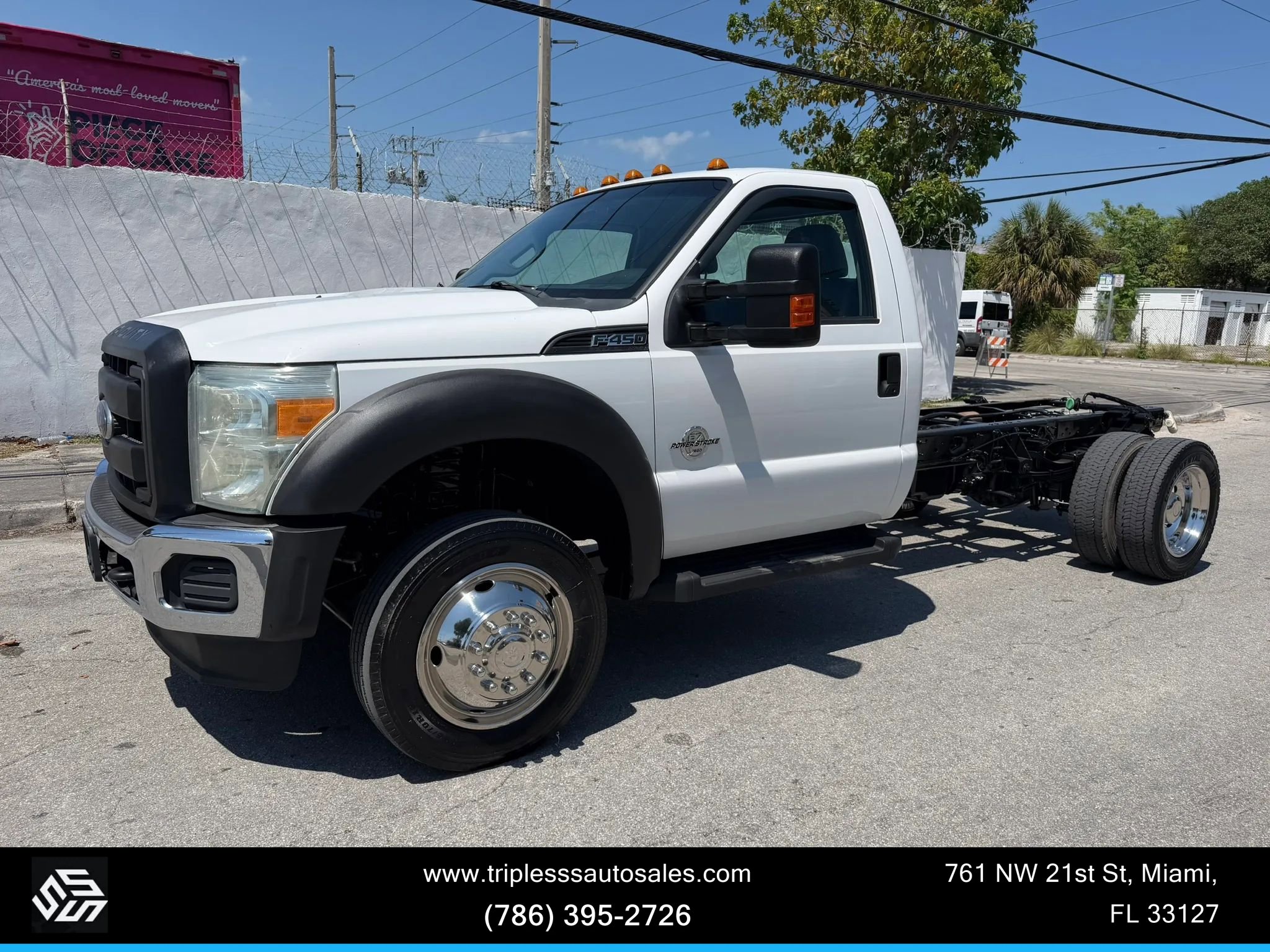 Used 2015 Ford F450 XL w/ Power Equipment Group AWD/4WD image 1