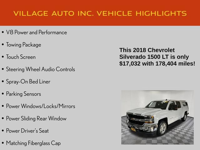 Used 2018 Chevrolet Silverado 1500 LT w/ Max Trailering Package AWD/4WD image 7