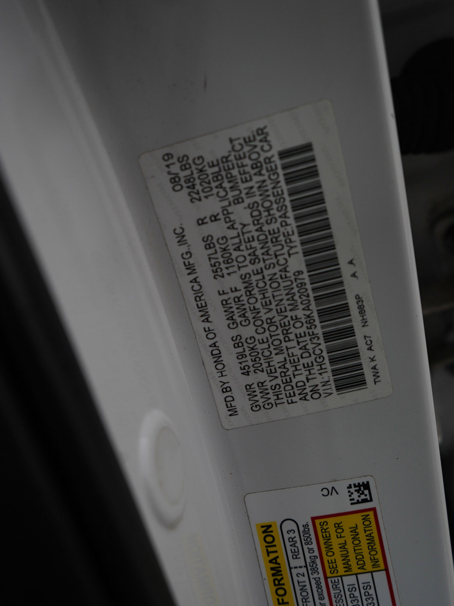 Used 2019 Honda Accord EX-L image 25