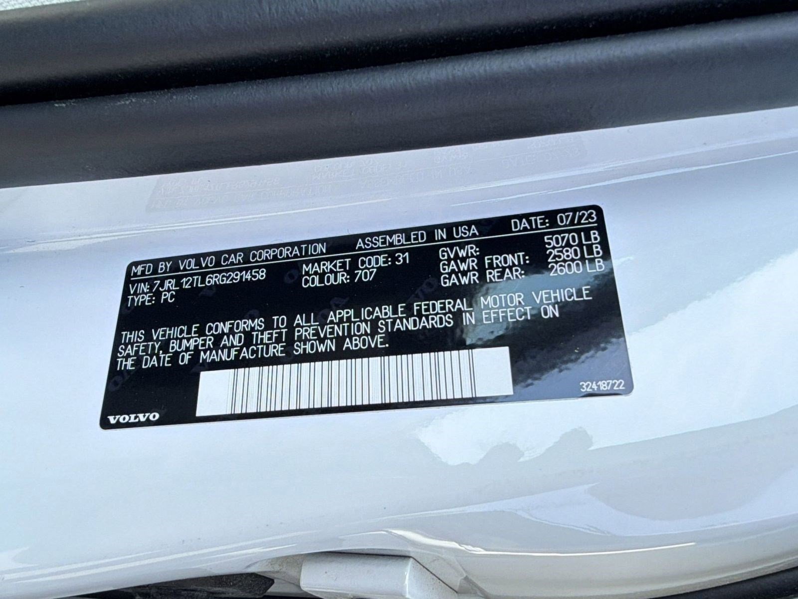 Certified 2024 Volvo S60 B5 Plus w/ Climate Package image 20