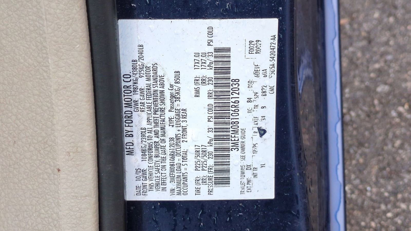 Used 2006 Mercury Milan Premier image 6