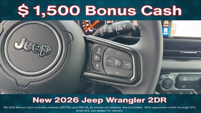 New 2026 Jeep Wrangler Sport AWD/4WD image 15