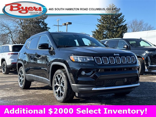 New 2025 Jeep Compass Limited w/ Sun and Sound Group