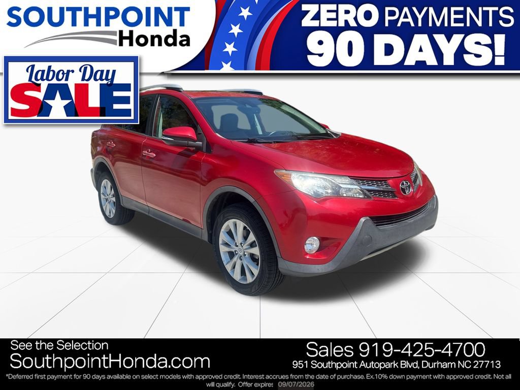 Used 2015 Toyota RAV4 Limited w/ Technology Package FWD image 1