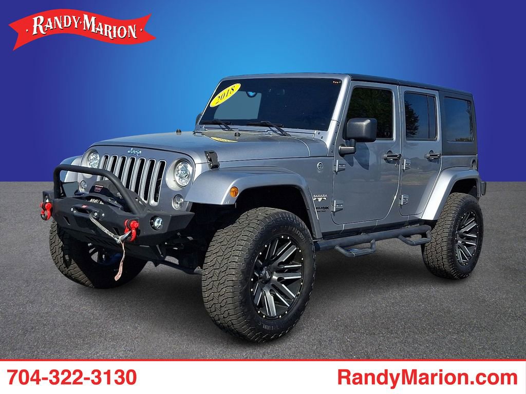 Used 2018 Jeep Wrangler Unlimited Sahara w/ Connectivity Group image 1