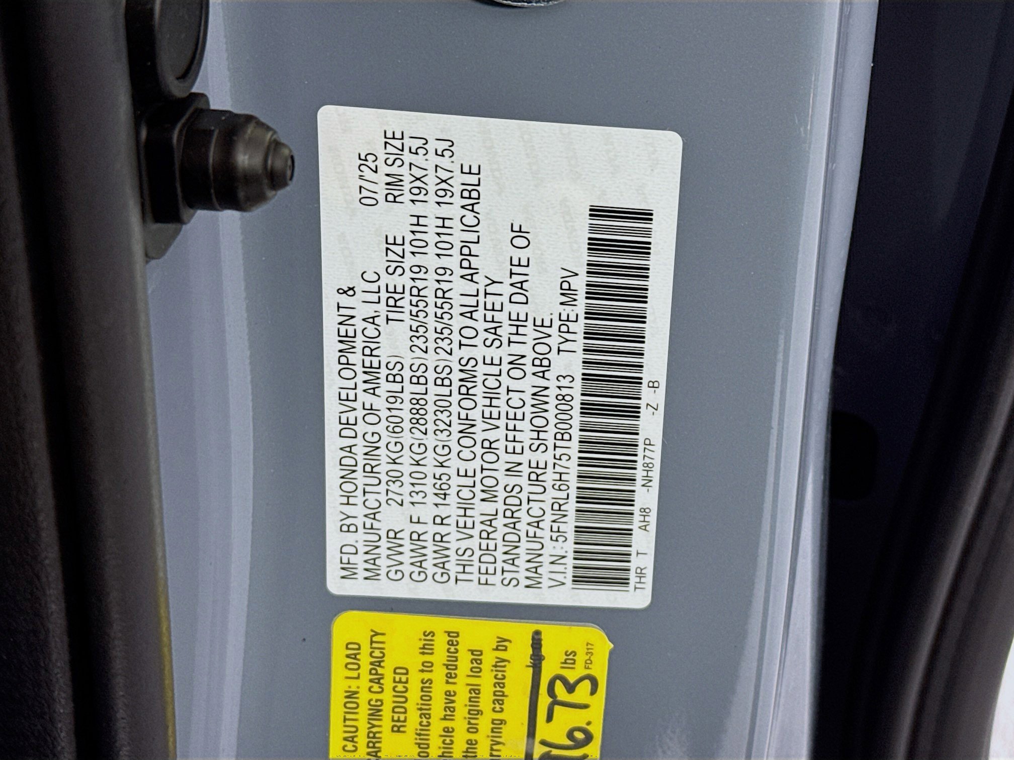 New 2026 Honda Odyssey Sport-L image 33