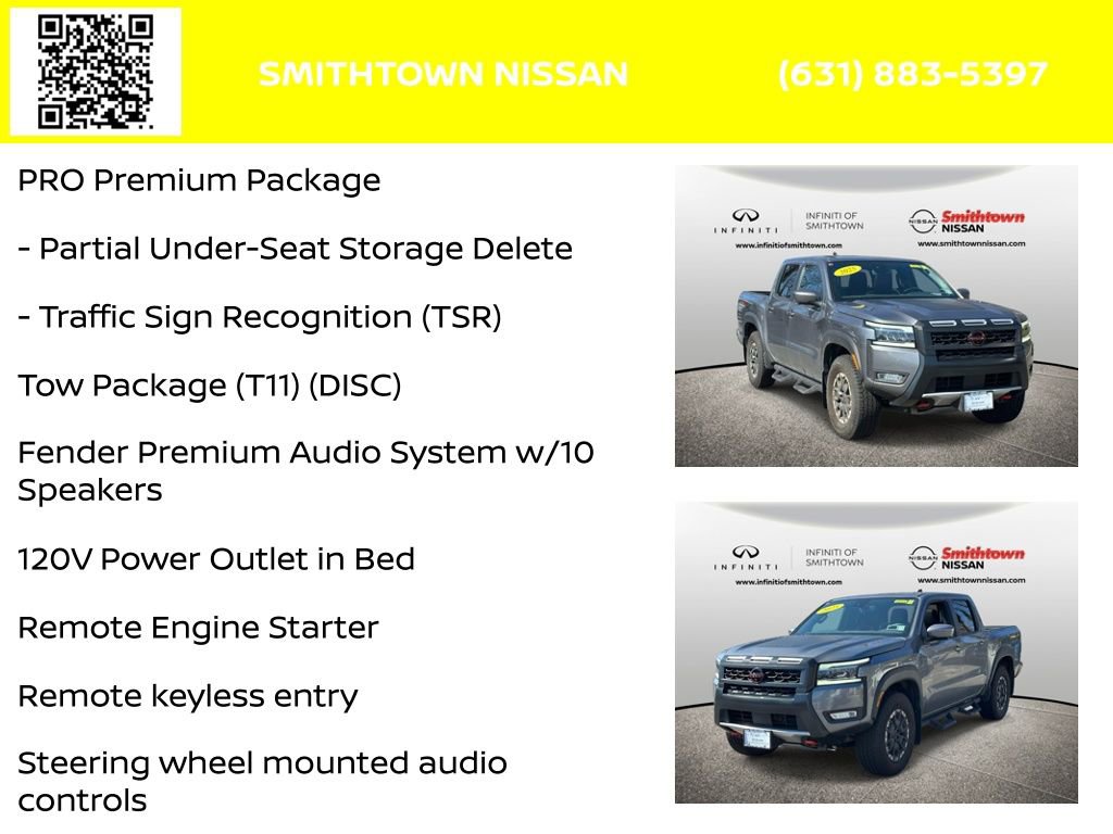 Certified 2025 Nissan Frontier PRO-4X w/ Pro Premium Package image 11