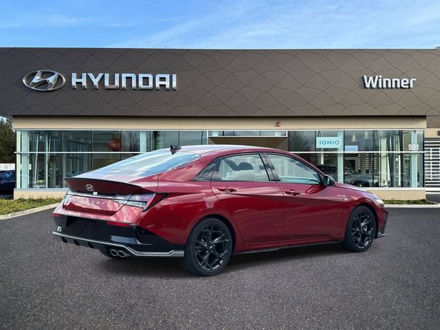 Certified 2025 Hyundai Elantra N Line FWD image 4