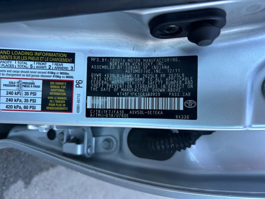 Used 2012 Toyota Camry LE image 20